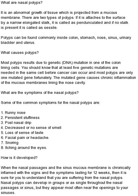 Nasal Polyps Treatment Guide: Living With Nasal Polyps