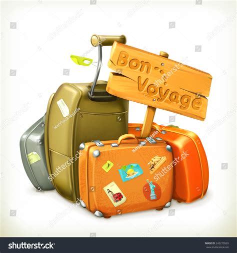 Traveling Icon, Vector Illustration - 243270565 : Shutterstock