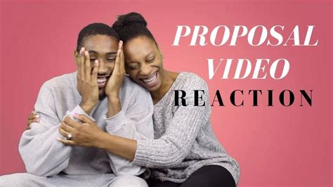 REACTING TO OUR PROPOSAL VIDEO!! #youtube #proposal #canadianproposal # ...