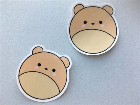 Bear Sticker 1 pcs | Etsy