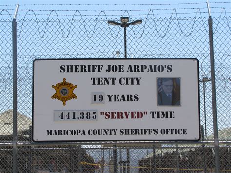 Arpaio celebrates Tent City anniversary, refuses to talk about civil trial | KJZZ