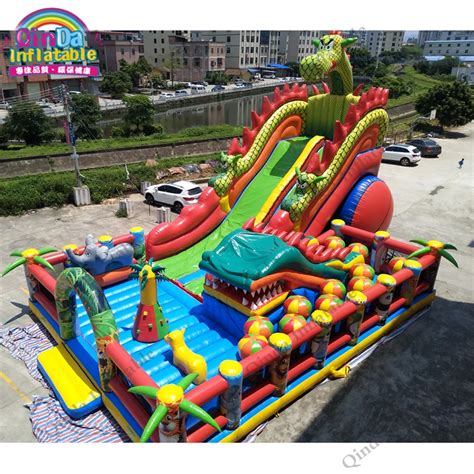 17*11m Large Inflatable Castle Bouncy Castle For Kids Jumping Castle ...