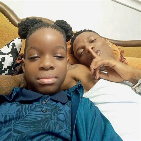 Wizkid celebrates first son at 10