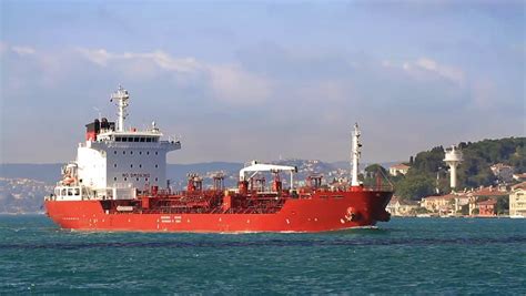 Chemical Tanker Ship. Hd, Tracking Stock Footage Video (100% Royalty ...