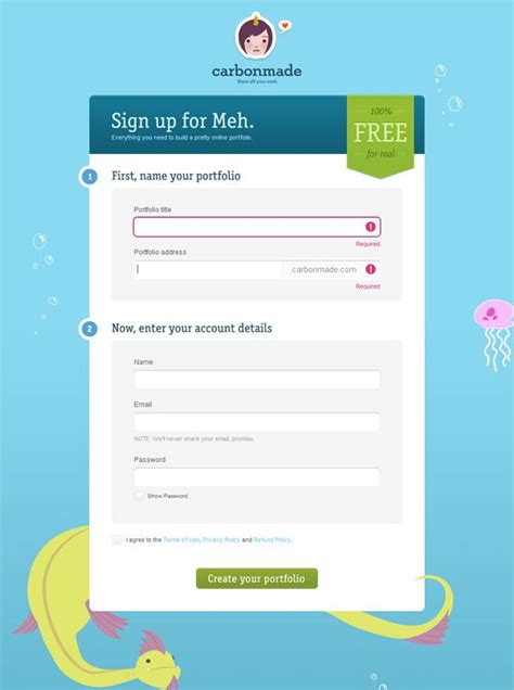 form, web design | Well designed websites, Web forms, Web design