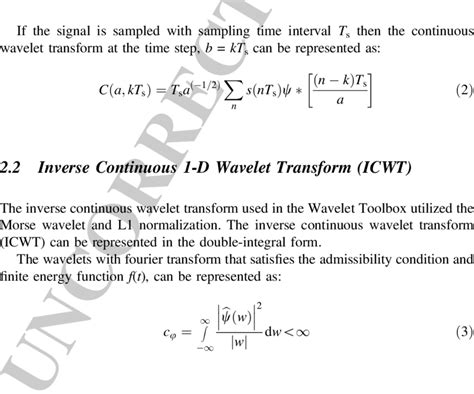 Flow chart of continuous wavelet transform | Download Scientific Diagram