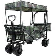 Rent to own HEMBOR Collapsible Wagon Folding Utility Beach Cart with ...