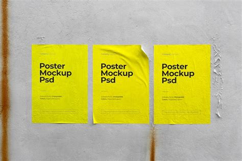 A4 Urban Poster Mockup, Product Mockups ft. graphic & mockup - Envato Elements