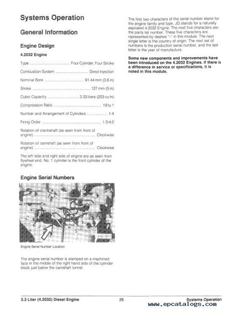 Download Cat Diesel Engine 3.3 L 4.2032 Testing Adjusting PDF