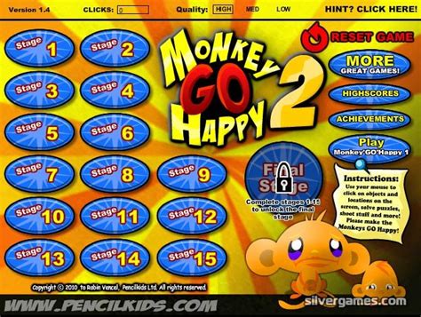 Monkey Go Happy 2 - Play Online on SilverGames 🕹️