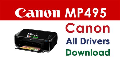 Canon PIXMA MP495 Driver and Software Download