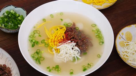 Tteokguk Korean Rice Cake Soup Recipe & Video - Seonkyoung Longest