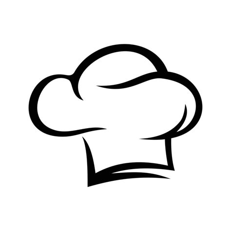 chef hat vector logo template 6410226 Vector Art at Vecteezy