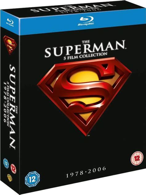 The Superman 5 Film Collection 1978-2006 Standard Edition 5 Blu-ray Region Free - DVD, HD DVD ...