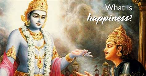 Krishnabhumi » What does Sri Krishna say about happiness in Bhagavad Gita?