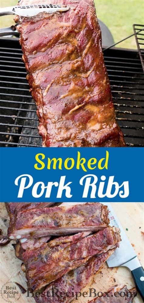 Smoked St. Louis Style or Baby Back Pork Ribs Recipe Easy Bbq Recipes, Bbq Recipes Ribs ...