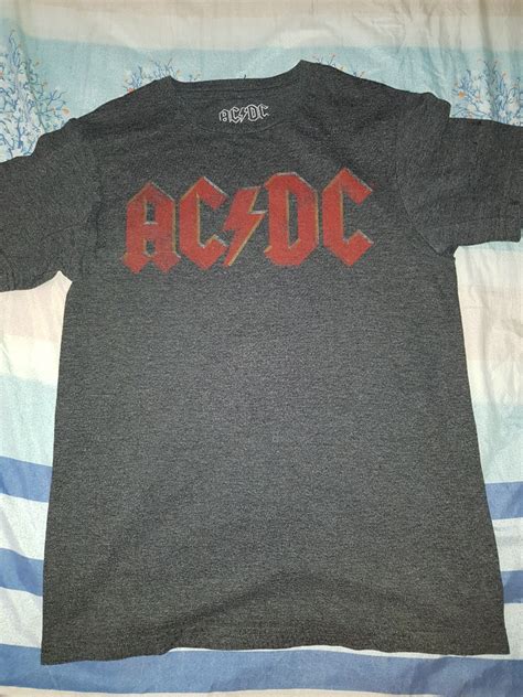 ac dc band shirt, Men's Fashion, Tops & Sets, Tshirts & Polo Shirts on ...