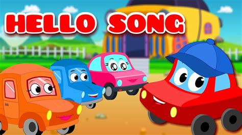 Hello Song | Car Rhyme | Kids Song - YouTube