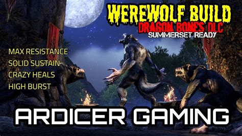 ESO Werewolf Build || The Strongest Wolf (Summerset ready) - YouTube