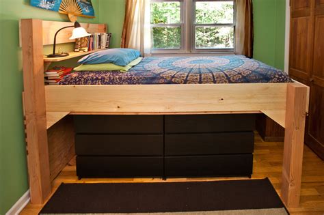 Full Low Loft Bed - Foter