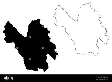 Lao Cai Province (Socialist Republic of Vietnam, Subdivisions of Vietnam) map vector ...