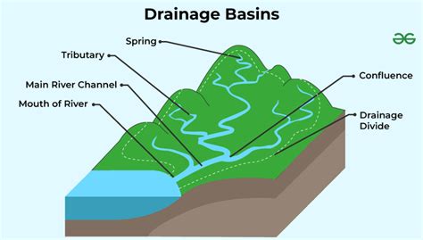 Define the term Drainage and Drainage Basin - GeeksforGeeks