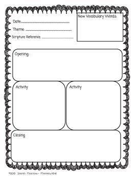 Pin on Simple Lesson Plan Template