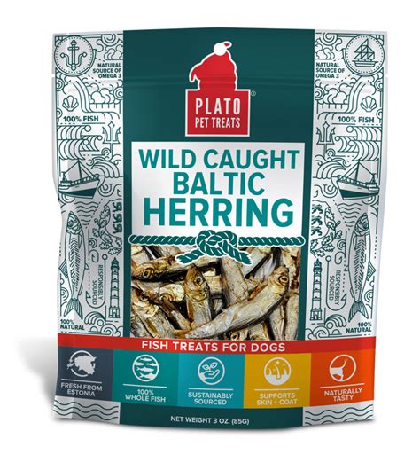 Plato Pet Treats - Wild Caught Baltic Herring Dog Treats – Des Moines IA, West Des Moines IA ...