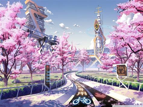 Anime Futuristic City Wallpapers - Top Free Anime Futuristic City ...