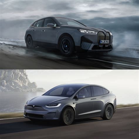 There Was Caronas — Photo Comparison: BMW iX M60 vs Tesla Model X