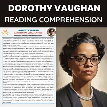 Dorothy Vaughan Biography for Black History Month |NASA Mathematician STEM