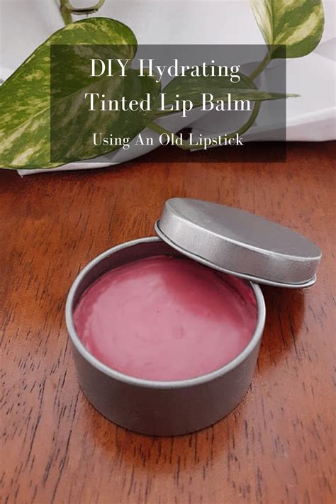 Diy hydrating tinted lip balm – Artofit