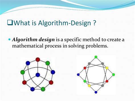 Our presentation on algorithm design