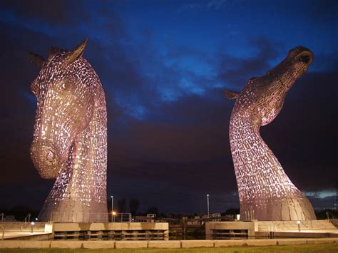 The Kelpies: Scotland’s 100 ft Horse-Head Sculptures » TwistedSifter