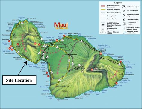 Detailed Map Of West Maui