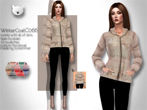 The Sims Resource - Winter Coat C066