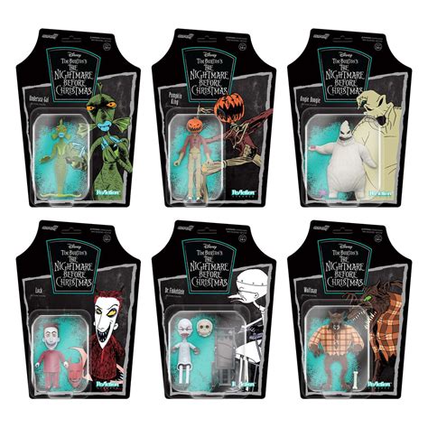 The Nightmare Before Christmas ReAction Wave 2 Set of 6 Figures – Super7