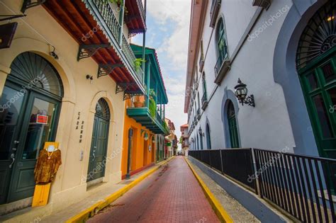 Historic old town in Panama city — Stock Photo © pxhidalgo #81705694