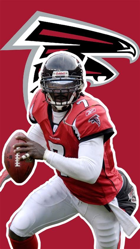 I made a Michael Vick mobile wallpaper, Let me know what you think! : r/falcons