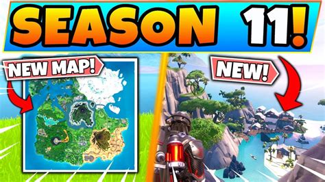 *NEW* Fortnite SEASON 11 MAP REVEALED! (Fortnite Battle Royale Update) - YouTube