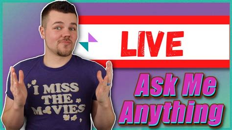 LIVE Ask Me Anything - Movie News, Awards Season, & More - YouTube