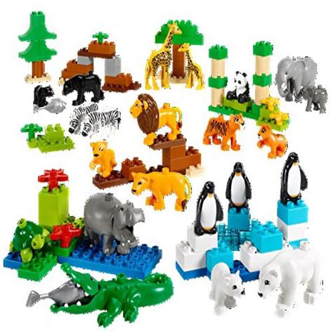 Wild Animals Set for Understanding Animal Habitats by LEGO Education DUPLO - Walmart.com ...