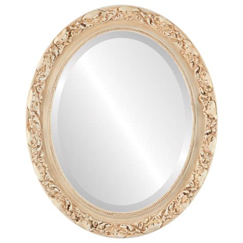 Vintage White Oval Mirrors from $146 | Free Shipping