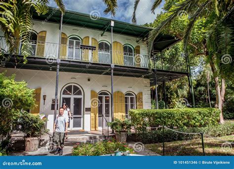 Hemingway Museum in Key West, Florida Editorial Photo - Image of wooden, historical: 101451346