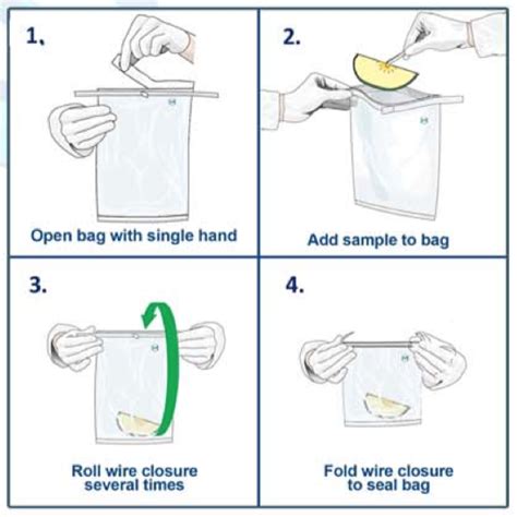 SureSeal 120 mL Sampling Bags Sterile ⋆ Morganville Scientific