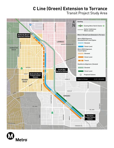 C Line (Green) Extension to Torrance - LA Metro