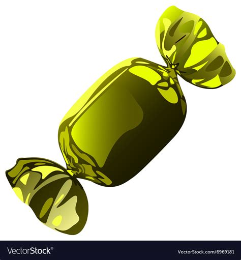 Candy in a wrapper Royalty Free Vector Image - VectorStock