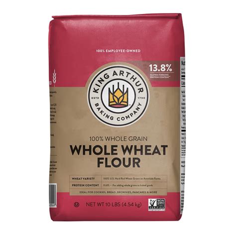 King Arthur Whole Wheat Flour, 10 lbs. - Walmart.com