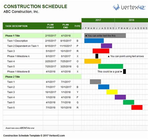 Engineering Project Plan Template Best Of Construction Schedule ...