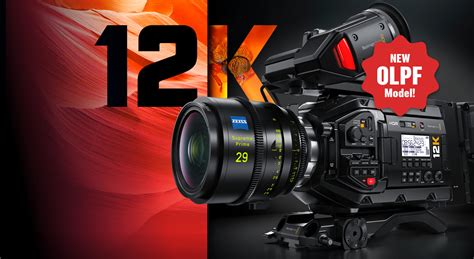 Blackmagic Design Announces URSA Mini Pro 12K OLPF